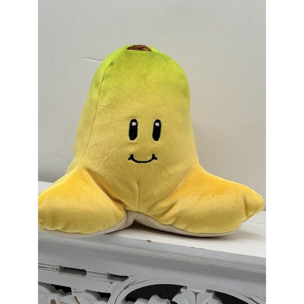 Nintendo Club Mocchi Mocchi Mario Kart Banana Plush 6" Tomy 2019 Toy  T12703